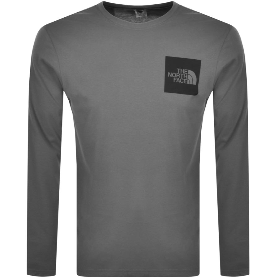 Alternative Image for ProductThe North Face Fine Long Sleeve T Shirt Grey1